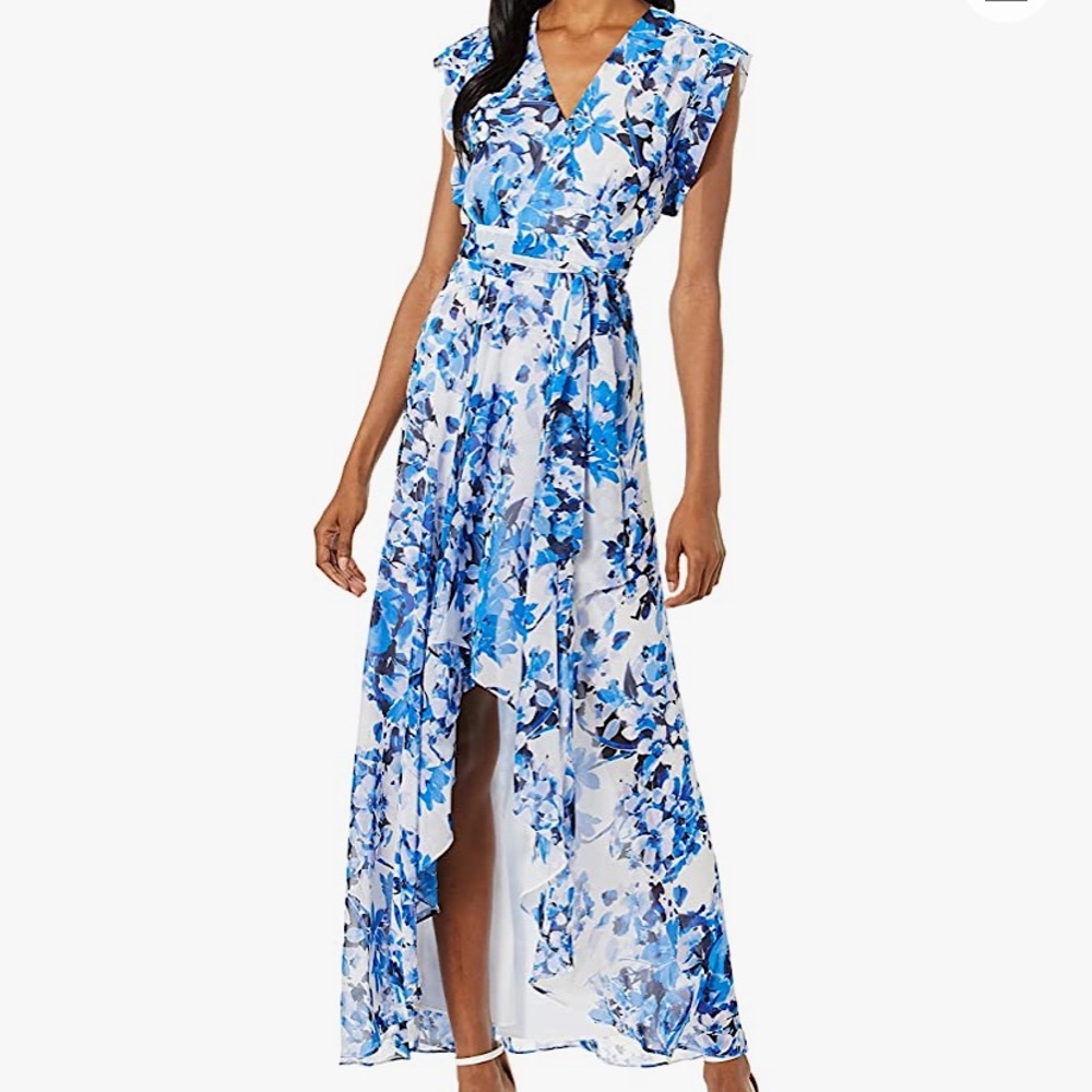 Eliza J High-Low Floral Dress (Size 6)